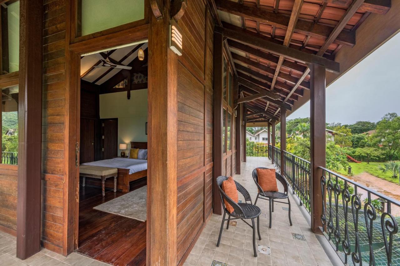 Saffronstays Boulevard Loghouse - A Wooden Chalet Amidst Nature Kārli 외부 사진
