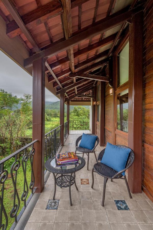 Saffronstays Boulevard Loghouse - A Wooden Chalet Amidst Nature Kārli 외부 사진