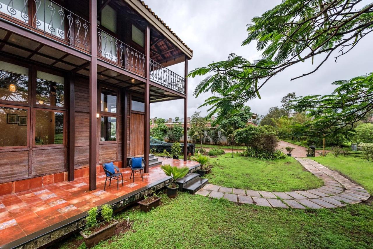 Saffronstays Boulevard Loghouse - A Wooden Chalet Amidst Nature Kārli 외부 사진